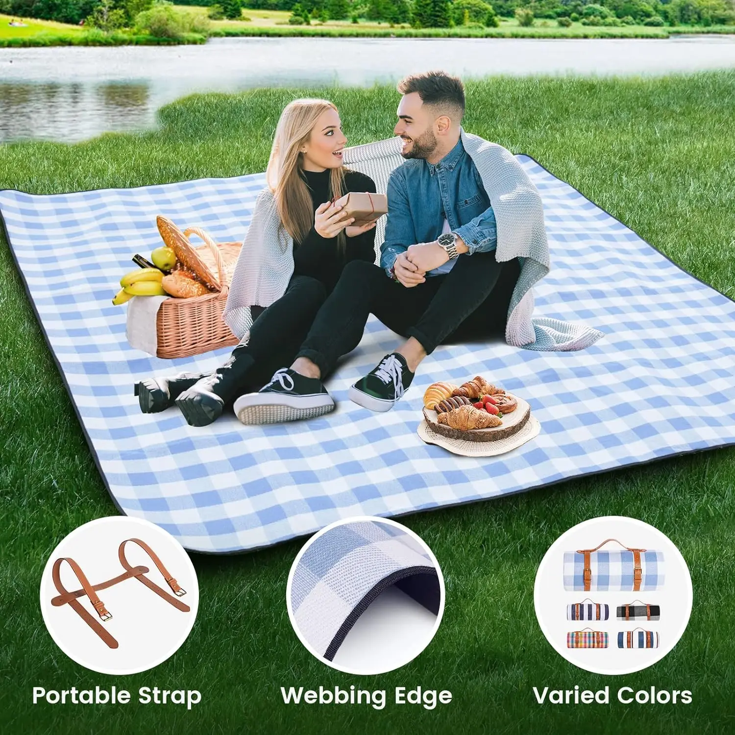 ZHUOHUA Piknik Battaniyesi Eks - Outdoor Camping Mats Large incelemesi ve fiyatı
